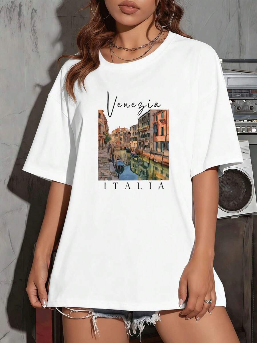 Women T-Shirts - White - View 1