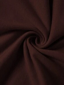 Vestido casual ceñido con escote strapless para cena para mujer - Marrón 2 - Ver 8