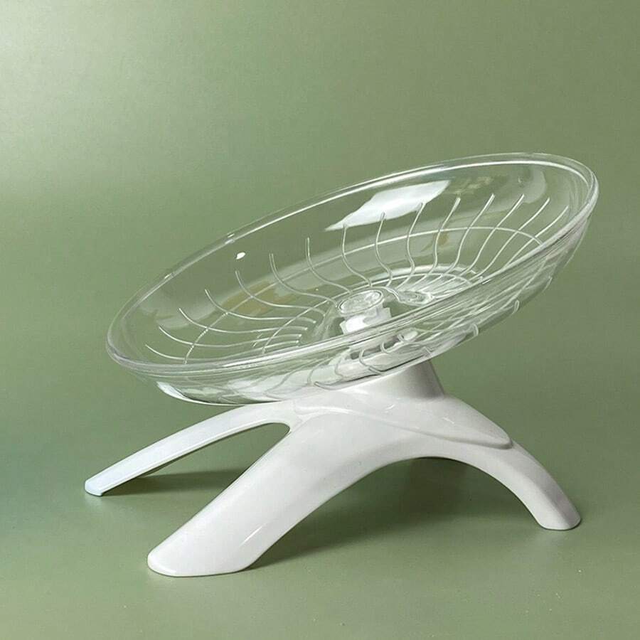 1 bánh xe tập thể dục yên tĩnh cho chuột hamster, thích hợp cho chuột hamster, chuột nhắt, nhím, vẹt và các vật nuôi nhỏ khác chạy và chơi. - Nhiều màu - Xem 1