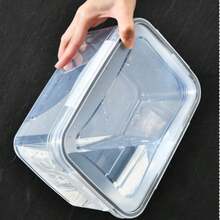3pcs Large Fruit Storage Containers Suitable For Refrigerator, With Removable Strainer, Airtight Food Storage Containers With 5 Lids, 4-In-1 Container Keeps Berries, Fruits, Vegetables, Meat Fresher Longer - S+M+L - View 9