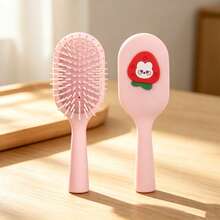 Lược đệm khí Macaron mới, lược massage mini dễ thương, lược nhỏ hoạt hình cho bé gái, lược làm mượt tóc. - Nhiều màu - Xem 9