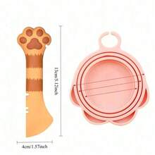 Bộ nắp đậy lon và thìa ăn đa năng bằng silicon chất lượng cao dành cho thú cưng – Phù hợp với mọi loại lon, chống rò rỉ, bền bỉ, dễ vệ sinh, khử mùi và tích hợp chức năng mở lon. - 500ml - Xem 8