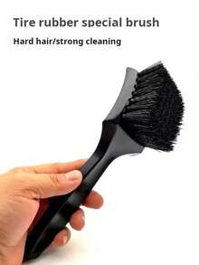 1pc Black PP Car Tire Wheel Carpet Brush, Auto Cleaning Tool Accessory - Cleaning Brush - View 13