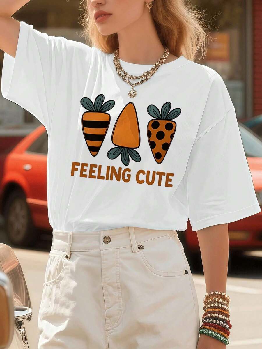 Women T-Shirts - White - View 1