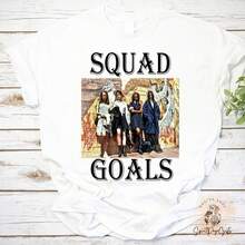 The Craft Squad Goalsie Camiseta de los años 90, camiseta de Squad Goals, camiseta de Squad Camiseta 100% Algodón Unisex - Playera Casual Premium de Corte Cómodo - Blanco - Ver 1