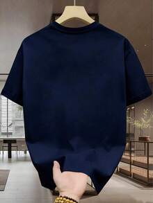 Summer Men's Crew Neck T-Shirts Gym Leisure Vacation High Quality Men's Shirts Fashion Prints Y2K Men's Clothing Festival Sweatshirt Men's Sets Gifts For - 白色 - 查看 2
