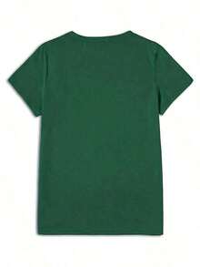 Ropa de Verano 2026. LA VIDA ME REGALÓ ALGUNAS LIMONAS, PERO MI JESÚS ESTÁ HACIENDO LIMONADA. Camiseta negra con estampado gráfico, de manga corta y cuello redondo, con ilustración de limones y un tarro Mason. Camiseta de algodón suave y transpirable para uso diario, cómoda y elegante para el verano. Tops holgados y cómodos para el verano - Alta calidad y transpirables. - Verde - Ver 2