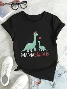 Women T-Shirts - Black - View 2