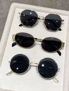3pcs Gold Gray