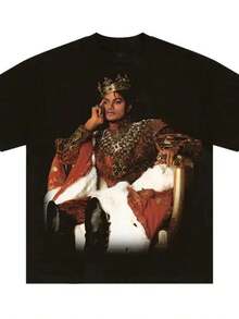 Dam-T-shirts - Svart - Visa 7