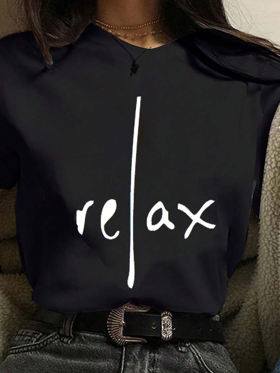 Women T-Shirts - Black - View 1