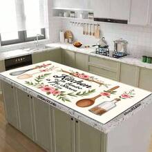 1件花卉圖案木柄廚房餐具晾乾墊,吸水餐桌墊,適用於居家廚房和咖啡館,多功能排水墊,家用禮品,桌面裝飾 - XYLSD-318 - 查看 8