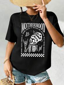 Women T-Shirts - Black - View 2