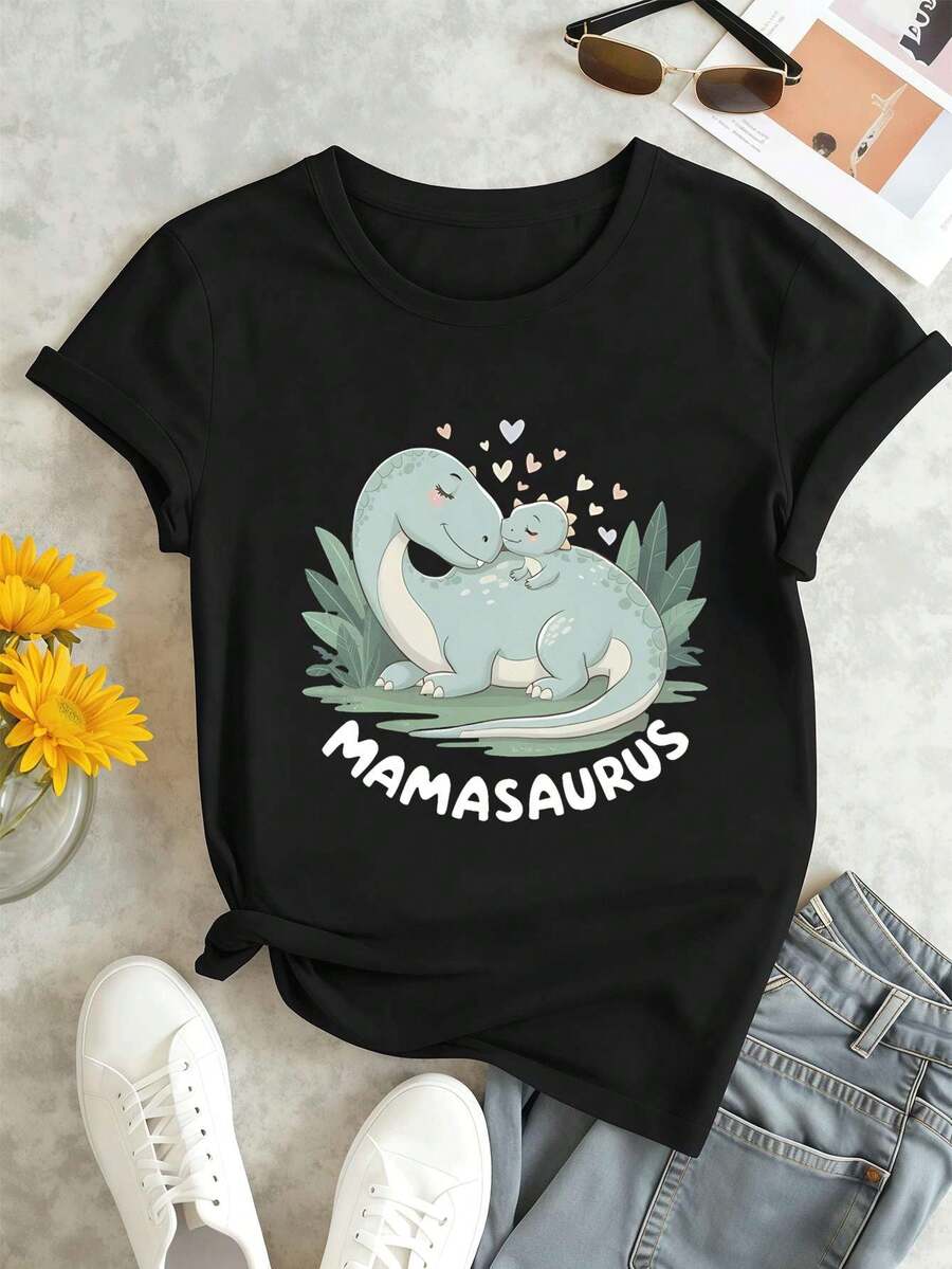 Women T-Shirts - Black - View 1