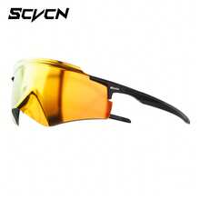 SCVCN Cycling Glasses, Suitable For Mountain Bike, Road Bike, Racing Bike, Outdoor Sports, Hiking, Camping, Unisex - Multicolor - View 19