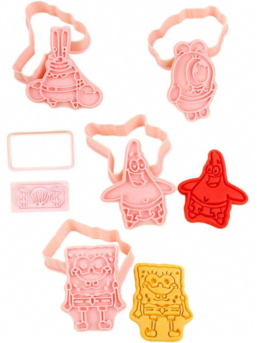 SpongeBob SquarePants 1Pc Cartoon Mold DIY Handicraft Mold Birthday Gift Christmas - Handmade Molds - View 1