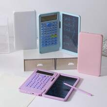 12-Digit Handwriting Calculation Board With Button Battery, Stylus, One-Key Clear, Multi-Function Scientific Calculator, Back To School - A - View 5