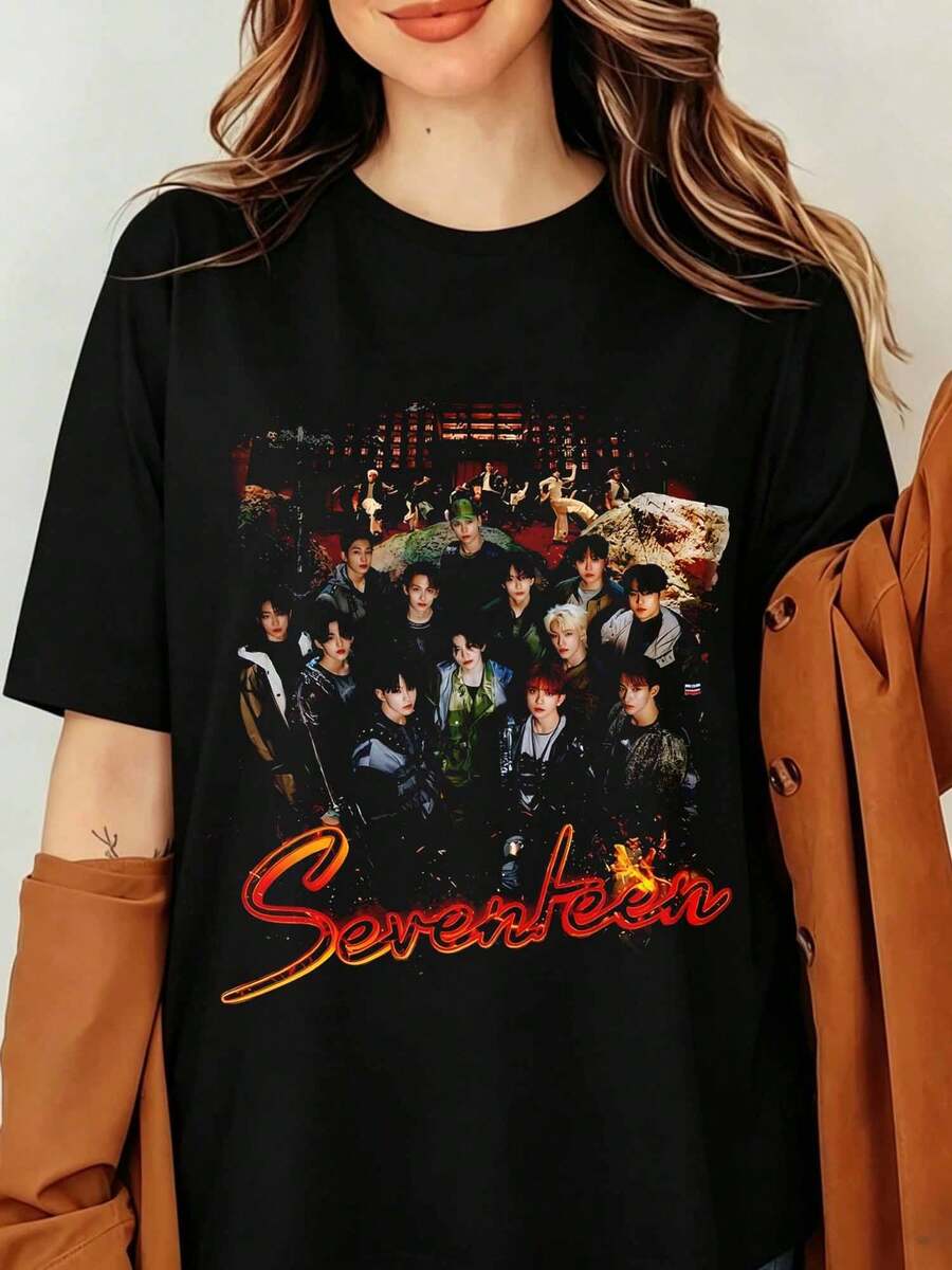 Women T-Shirts - Black - View 1