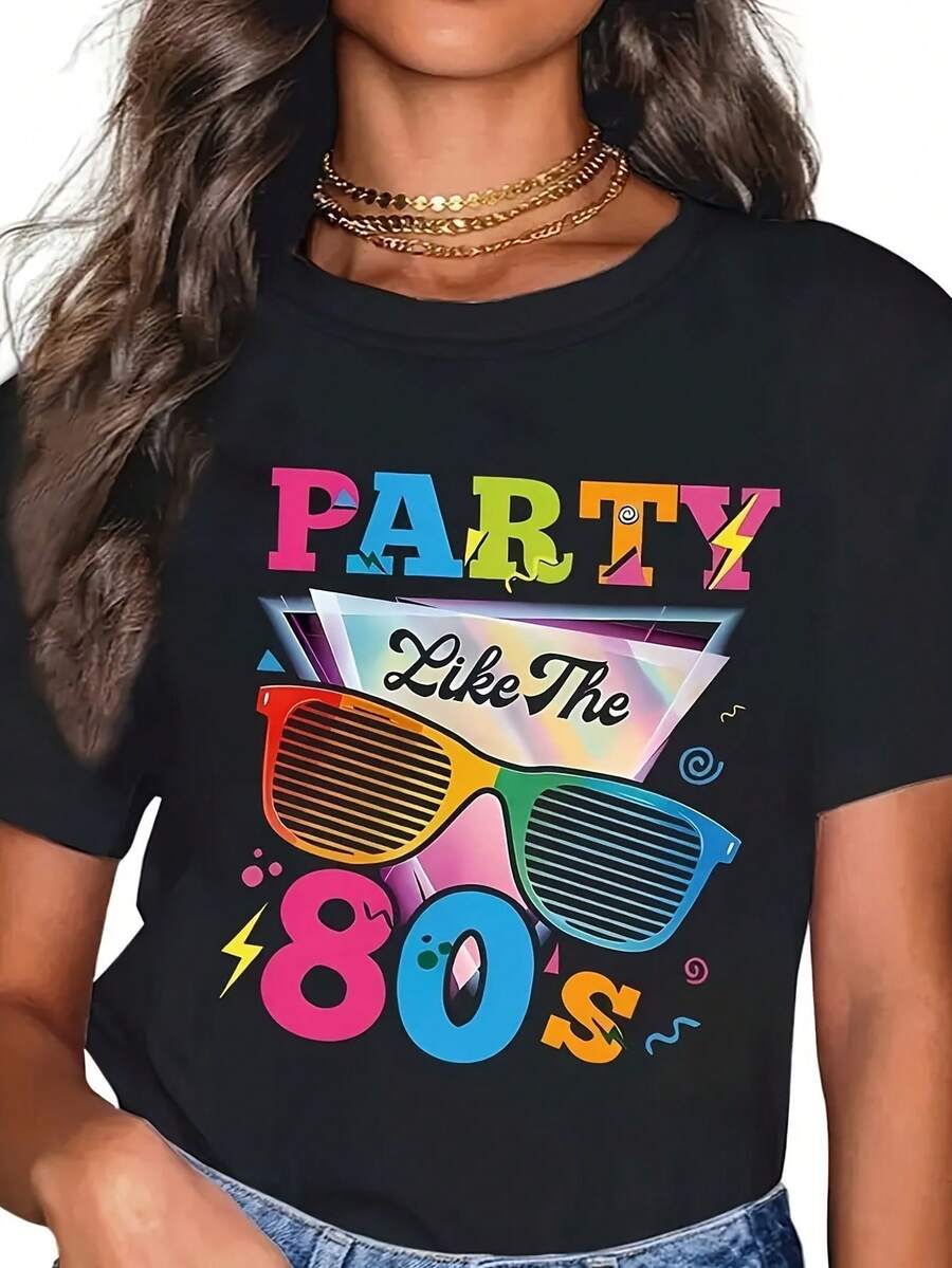 Women T-Shirts - Black - View 1