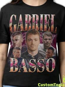 GABRIEL Ba1sS1o S1Hirt, Gabriel Ba1sS1o Homage Hirt, Gabriel Ba1sS1o Vintage T1S1Hirt, Gabriel Ba1sS1o 90s B1Ootleg S1Hirt. - 黑色 - 查看 1