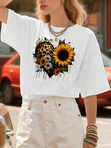 Women T-Shirts - White - View 1