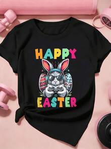 Women T-Shirts - Black - View 2