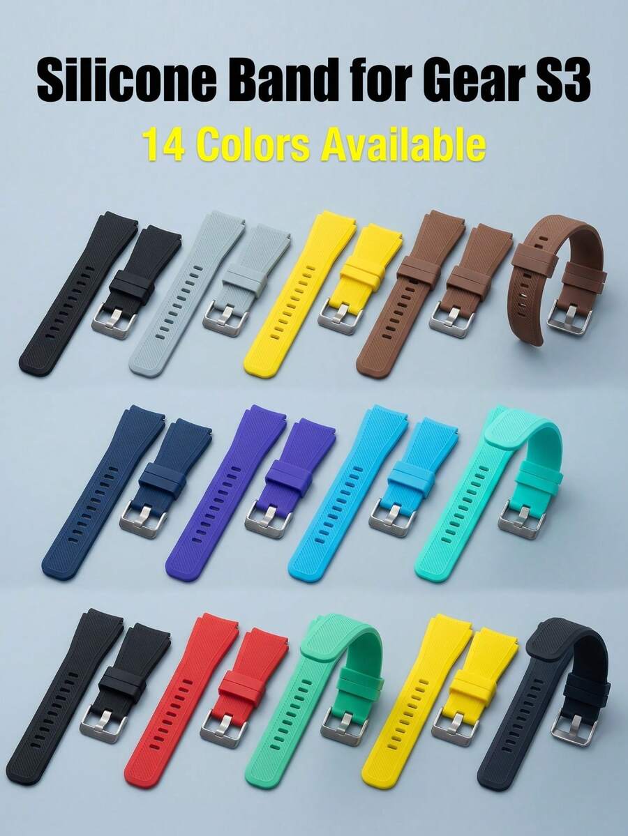 Sport Silicone Strap For Redmi Watch 5 Active 5 Lite Smartwatch, Sport Soft BreathableSamsungGearS3 Classic/Frontier,22mm Universal Interface - For Redmi 5Active/5 Lite - View 1
