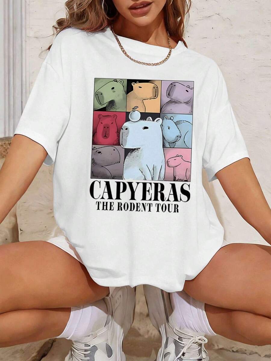 Women T-Shirts - White - View 1