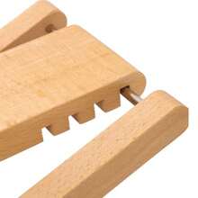 Guitar Foot Rest Adjustable Height 4 Position, Wireless Guitar Footrest Foldable Solid Maple Wood with Stable Rivet Fixation for Stage Performance and Practice - como en la imagen - Ver 5
