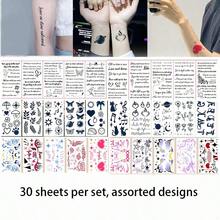 Temporary Tattoos - Multicolor - View 1