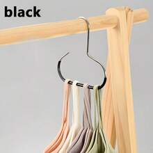10pcs/6pcs/3pcs/1pc Multi-Function Non-Slip Metal Round Hooks, Suitable For Hats, Underwear, Ties, Scarves, Belts, Applicable For Home, Dorm, Hotel, Bathroom, Bedroom, Wardrobe, Closet Storage Rack - Multicolor - View 4