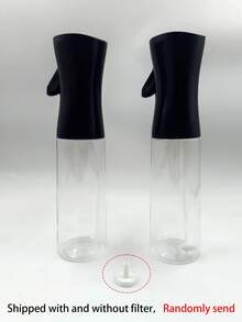 1入 廚房家用烤肉噴油瓶 橄欖油食用油噴霧壺 霧化減脂噴油神器 可重複裝填噴霧瓶 戶外燒烤烹飪廚房用品 - 查看 9