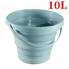 1 buah Ember Lipat, Kapasitas 3L/5L/10L, Hemat Ruang, Ember Lipat Portabel, Serbaguna untuk Mencuci Pakaian, Rumah, Luar Ruangan, Cuci Mobil, Berkemah, Memancing, Tersedia Berbagai Warna - beraneka warna - View 12