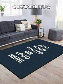 1pc Customizable Photo Carpet, Personalized Pattern Floor Mat, Can Print LOGO/Text/Pattern, Creative Home Decor, Company Event Gift, Housewarming Wedding Souvenir, Custom Floor Mat - Multicolor 2 - View 5