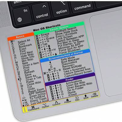 3 pièces Autocollants de raccourcis clavier Windows pour Word/Excel, Guide de référence des raccourcis clavier, Essentiels pour le télétravail, Feuille de triche des raccourcis Excel. Autocollants de raccourcis clavier laminés en vinyle. Autocollants de raccourcis OS 2026 pour ordinateur portable 13-16 pouces - Transparent
