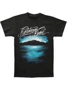 Camiseta unisex negra de Parkway Drive, con un diseño clásico de manga corta, adecuada para uso diario y actividades al aire libre, con un estampado gráfico. - Negro - Ver 6