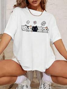Women T-Shirts - White - View 1