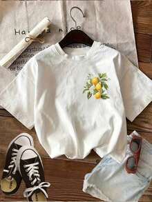 Women T-Shirts - 白色 - 查看 3