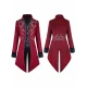 Silver-trimmed Tuxedo Red
