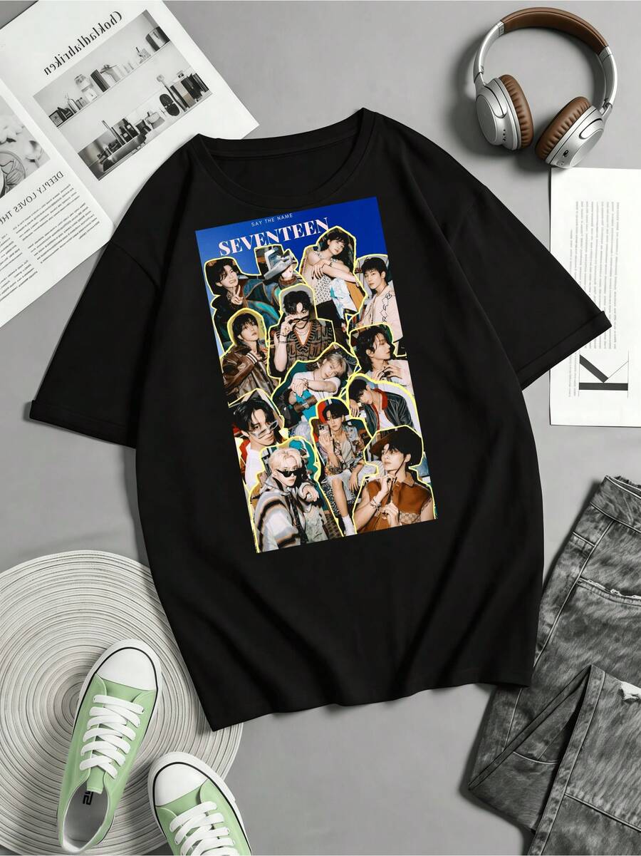 Women T-Shirts - Black - View 1