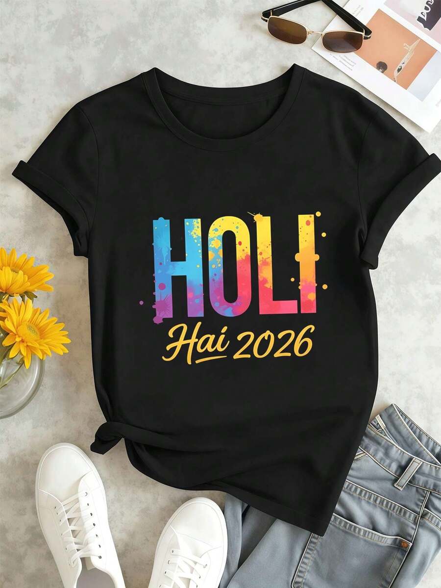 Women T-Shirts - Black - View 1