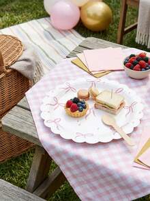 1/24/48pcs 7-Inch Butterfly Theme Disposable Paper Plates, Leak-Proof & Thick, 3-Second Quick Cleanup, Suitable For Parties, Camping, Home, Graduation, Valentine's Day, Spring/Summer Events - Multicolor - View 6