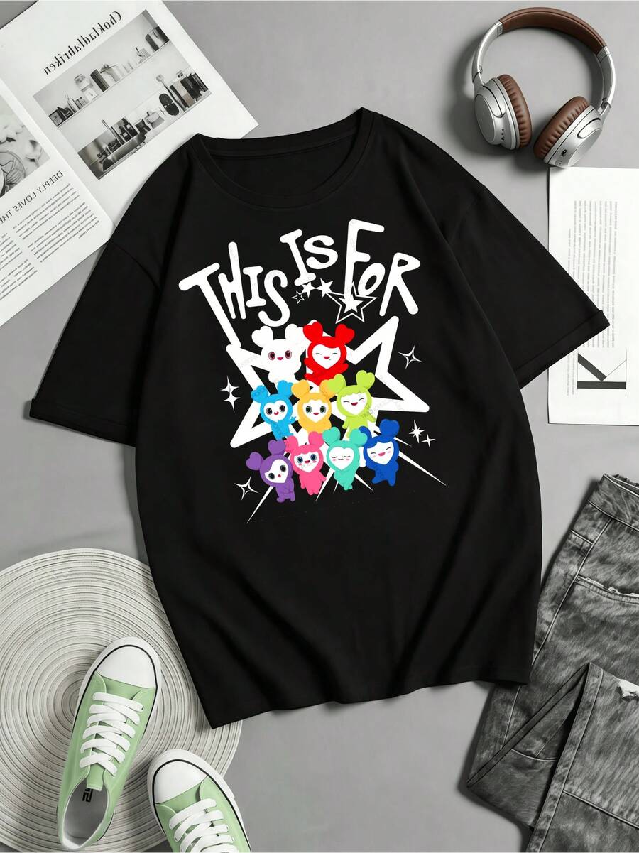 Women T-Shirts - Black - View 1