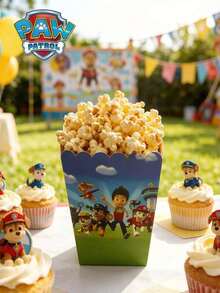 Paw Patrol Themed Series Cute Popcorn/French Fries Boxes (12 Pcs/Set) - Pink - View 8