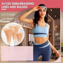 Almohadillas de sujetador invisibles reutilizables con forma de Y - Forros de sujetador sin costuras - Ver 3