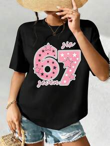 Women T-Shirts - Black - View 2