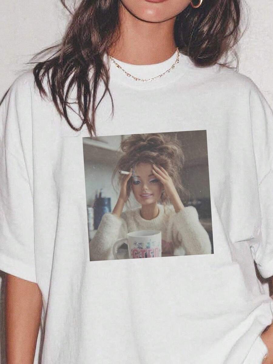 Women T-Shirts - White - View 1
