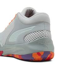 Men's Puma Court Pro 2 Marble Cool Mid Gray-Team Violet (312316 01) - Gray - View 5