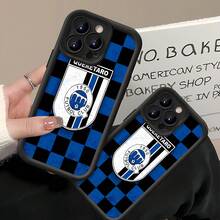 Logotipo del Querétaro de fútbol en negro, azul y blanco.funda de teléfono Fundas compatibles con ,Apple,VIVO,OPPO,,, y Honor.Fabricadas en silicona TPU,ofrecen protección contra golpes y caídas.regalos para mamá - Negro - Ver 4