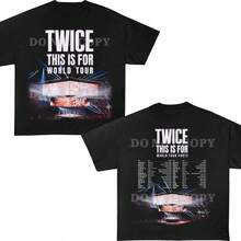 Twice This Is For World Tour Part 2 T-Shirt - Black - View 1